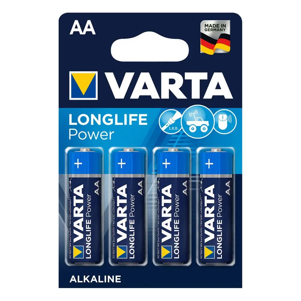 4 PILES LR6 LONGLIFE POWER