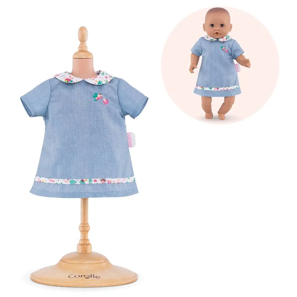 ROBE TROPICOROLLE POUR BEBE 30 CM MON PREMIER POUPON