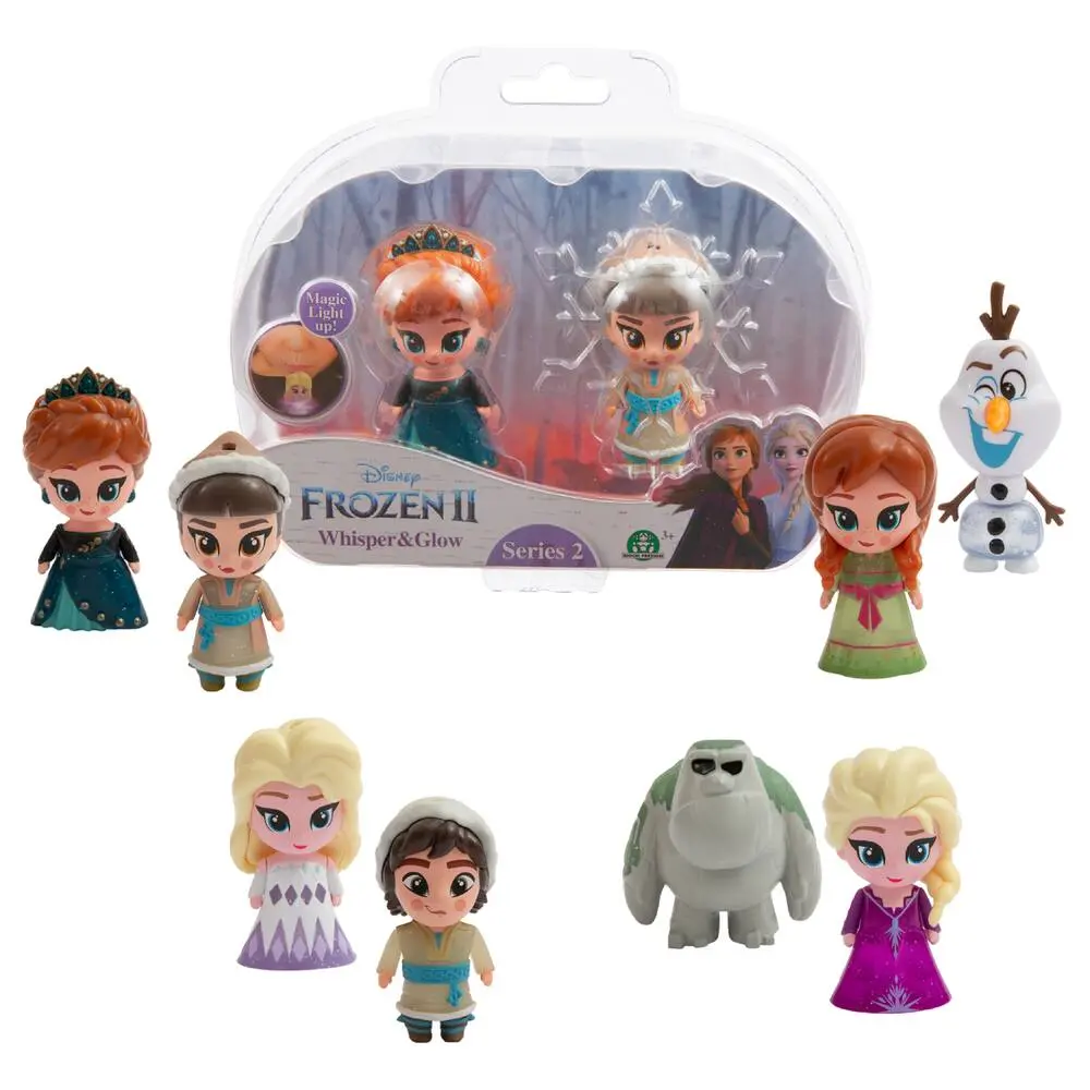 2 FIGURINES LUMINEUSES WHISPER & GLOW SERIE 2