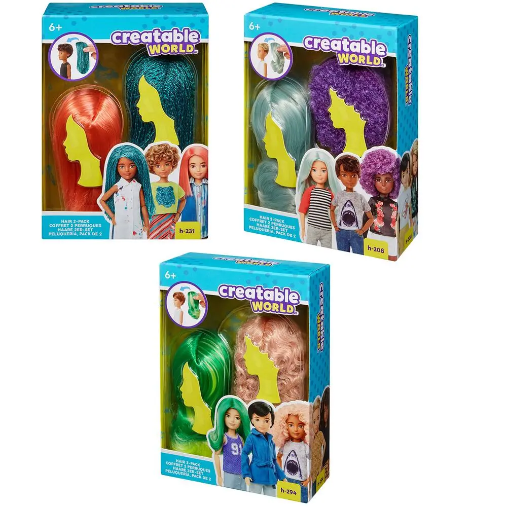 2 COUPES CHEVEUX CREATABLE WORLD