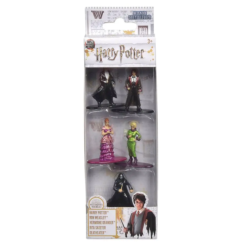5 FIGURINES 4 CM - HARRY POTTER