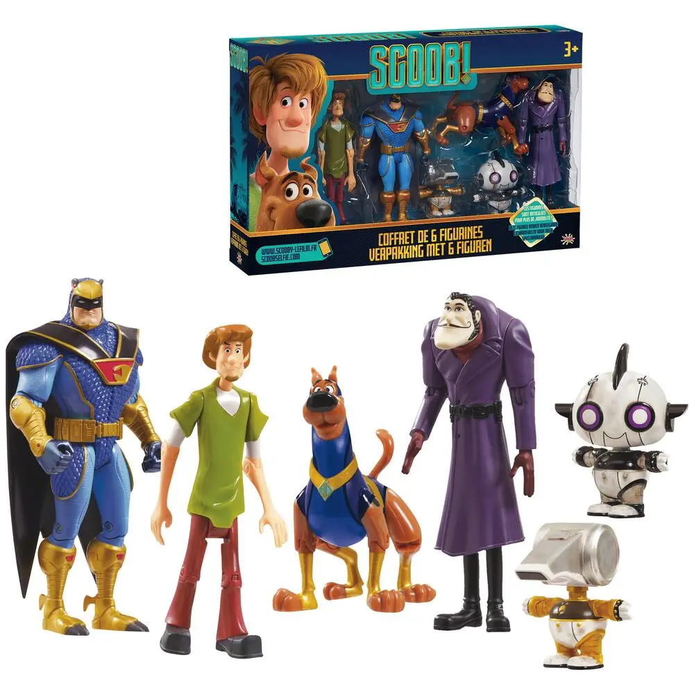 SCOOB - COFFRET DE 6 FIGURINES