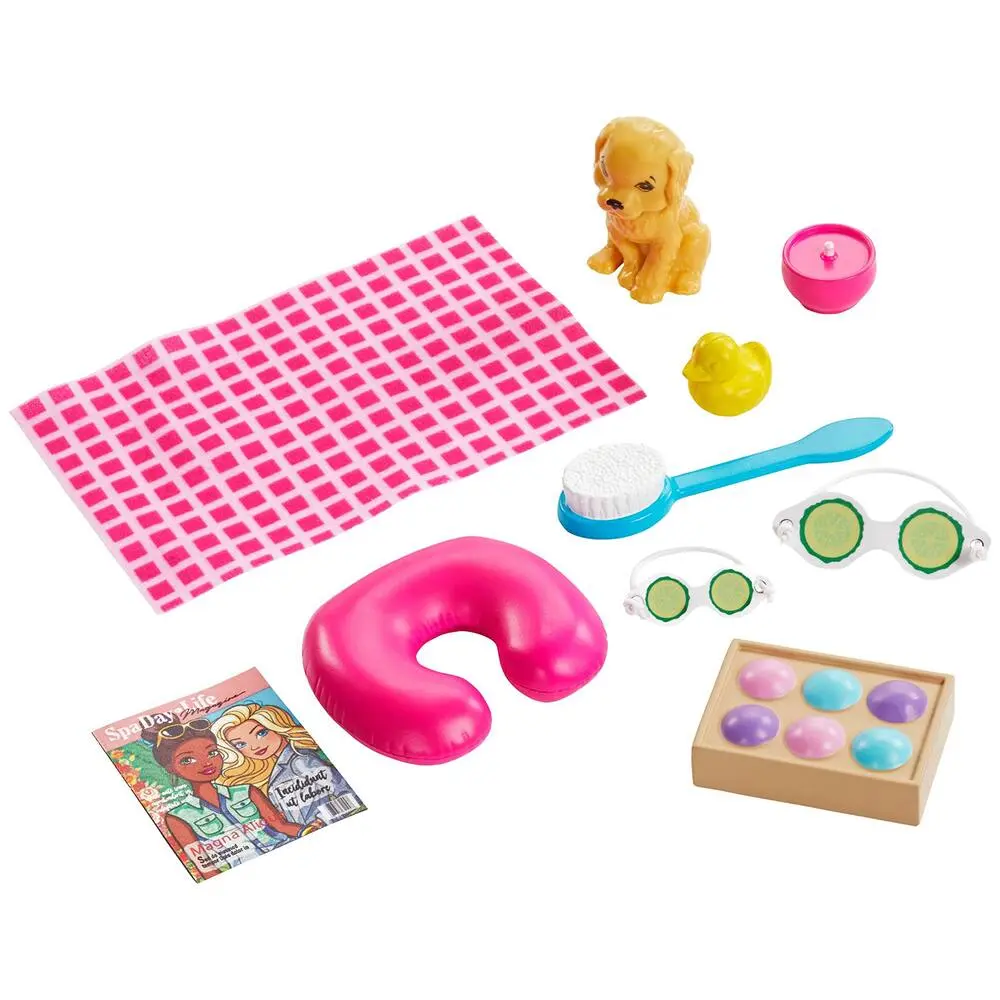 POUPEE BARBIE BIEN ETRE MASSAGE