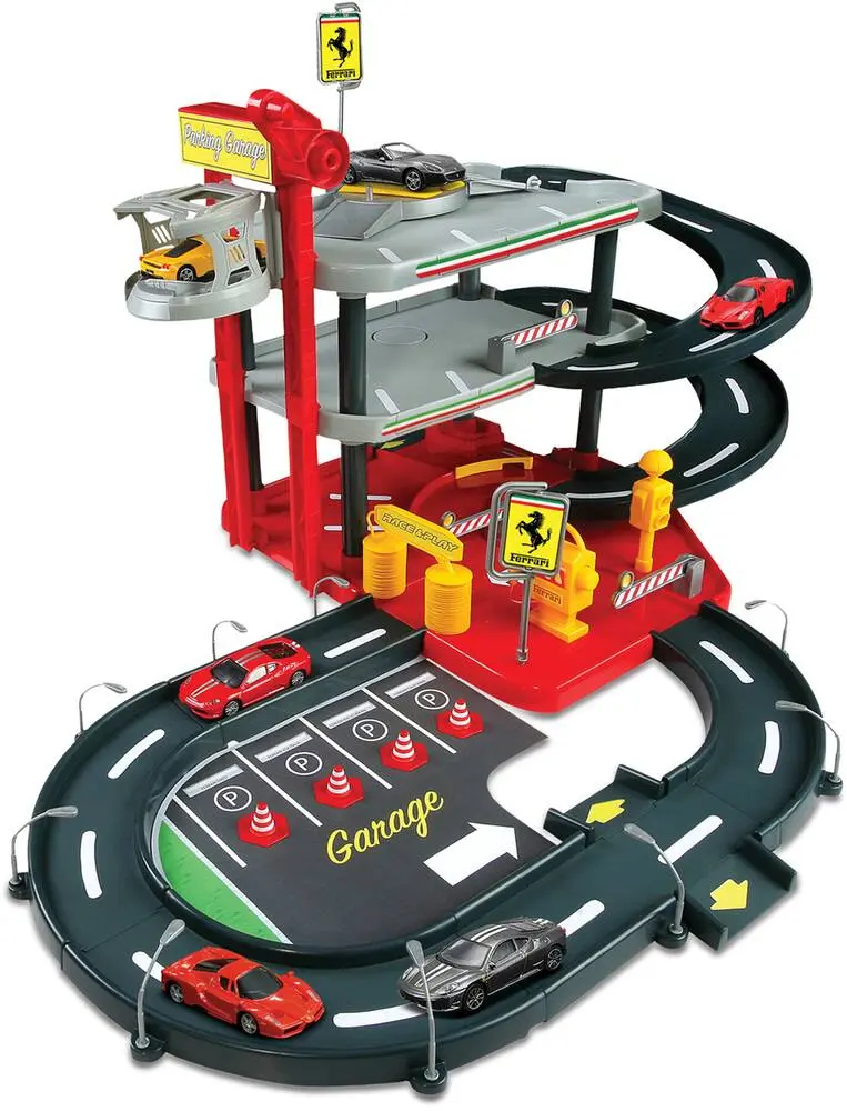 GARAGE 3 NIVEAUX FERRARI R&P 1/43E