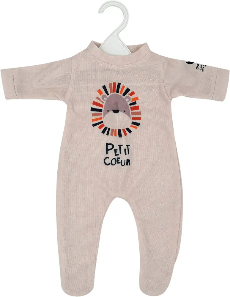 VETEMENT POUPEE 38 CM PYJAMA PETIT COEUR - ONE WORLD ONE FUTURE