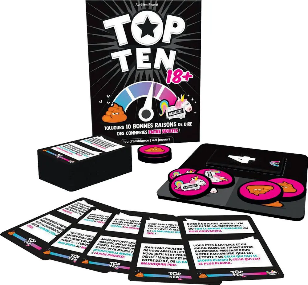 JEU - TOP TEN PLUS 18