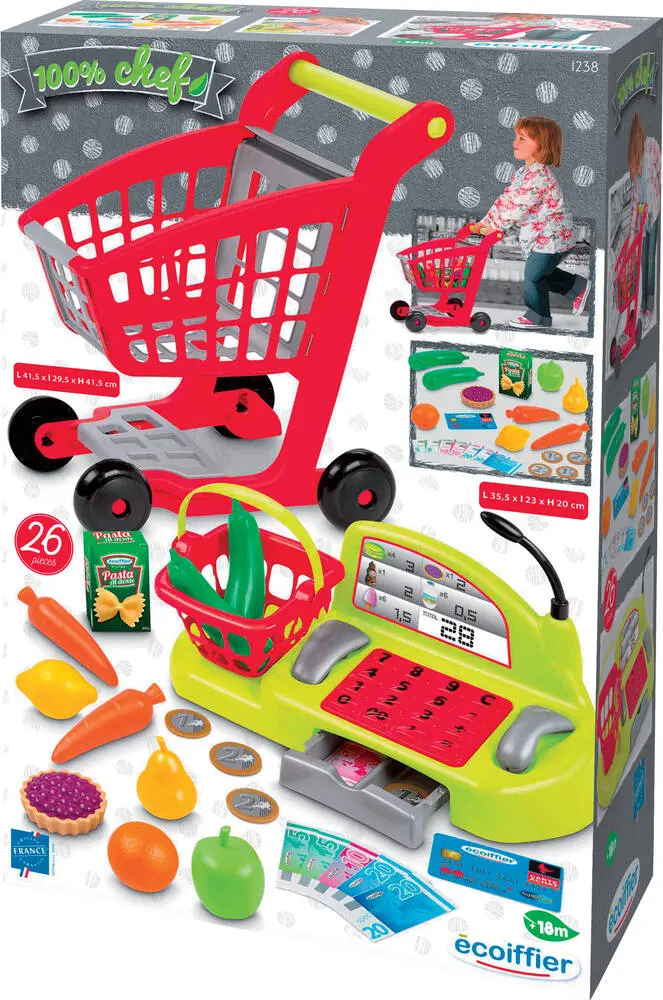 100 % CHEF - CHARIOT-CAISSE ENREGISTREUSE