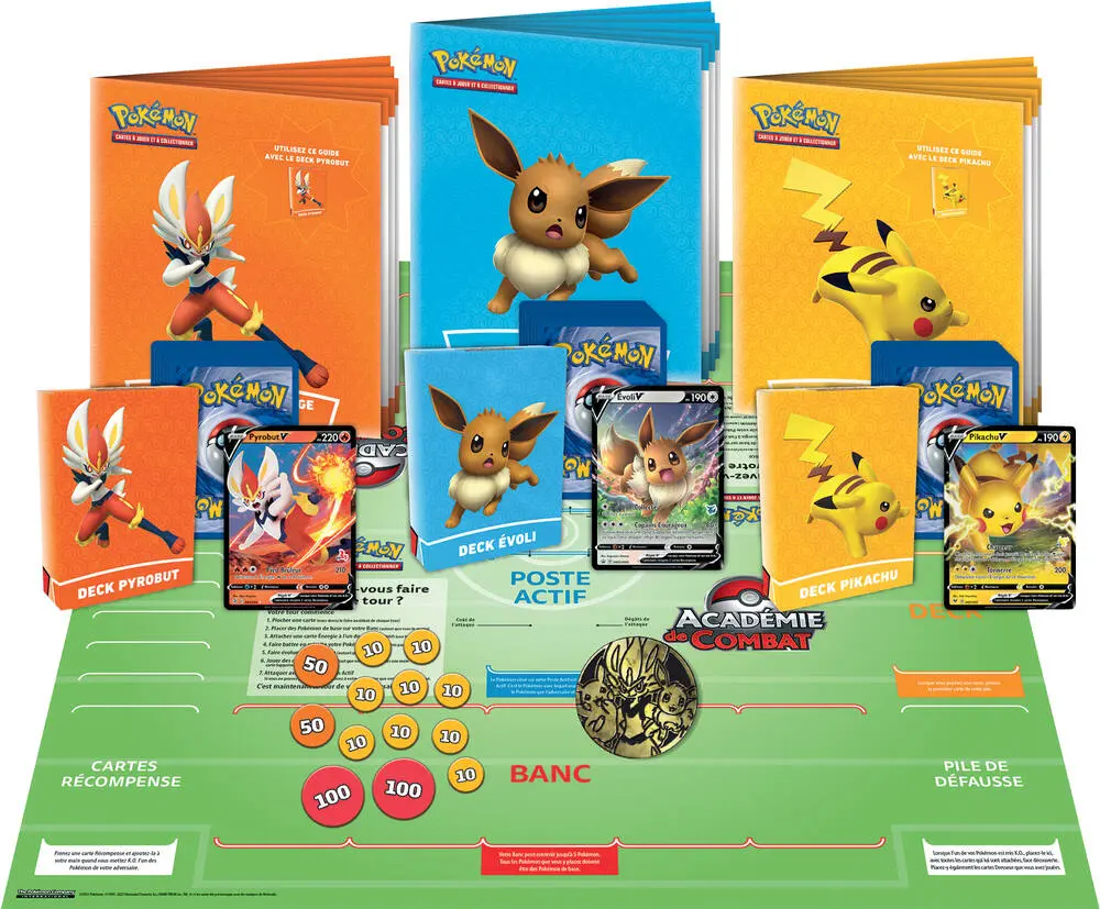 COFFRET POKEMON - ACADEMIE DE COMBAT V2