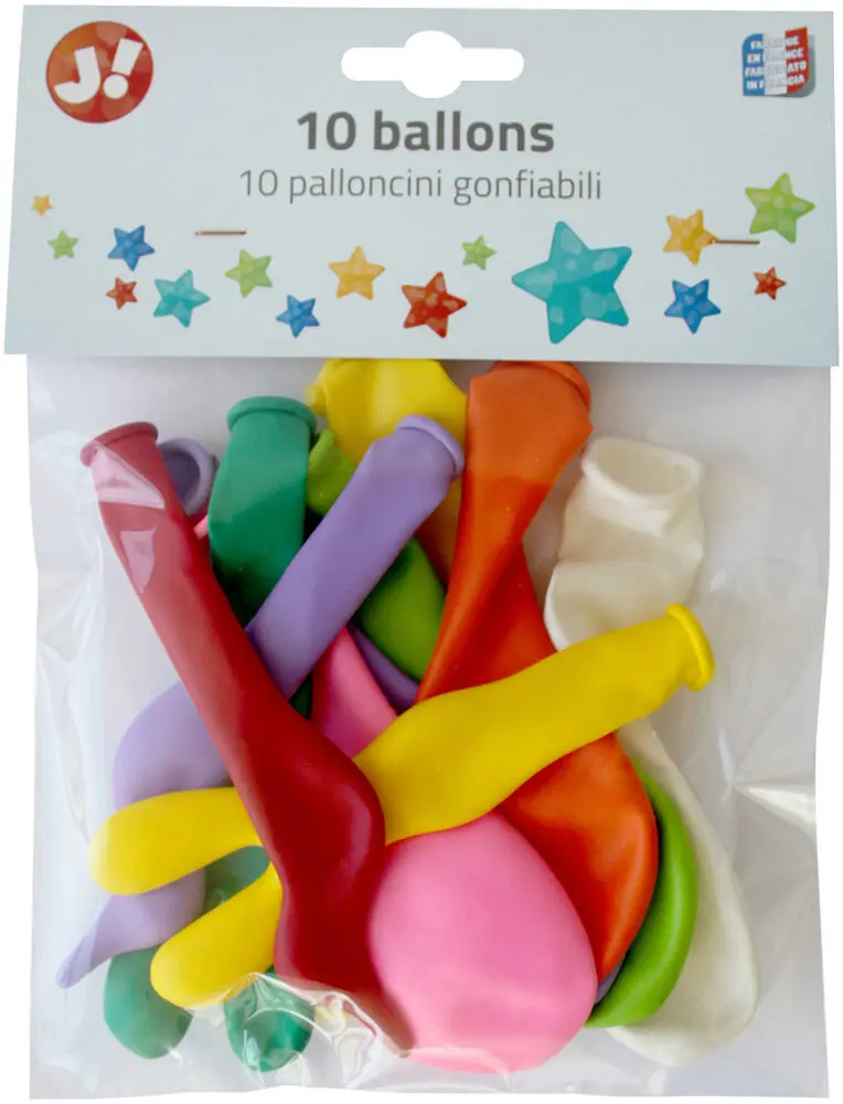 10 BALLONS