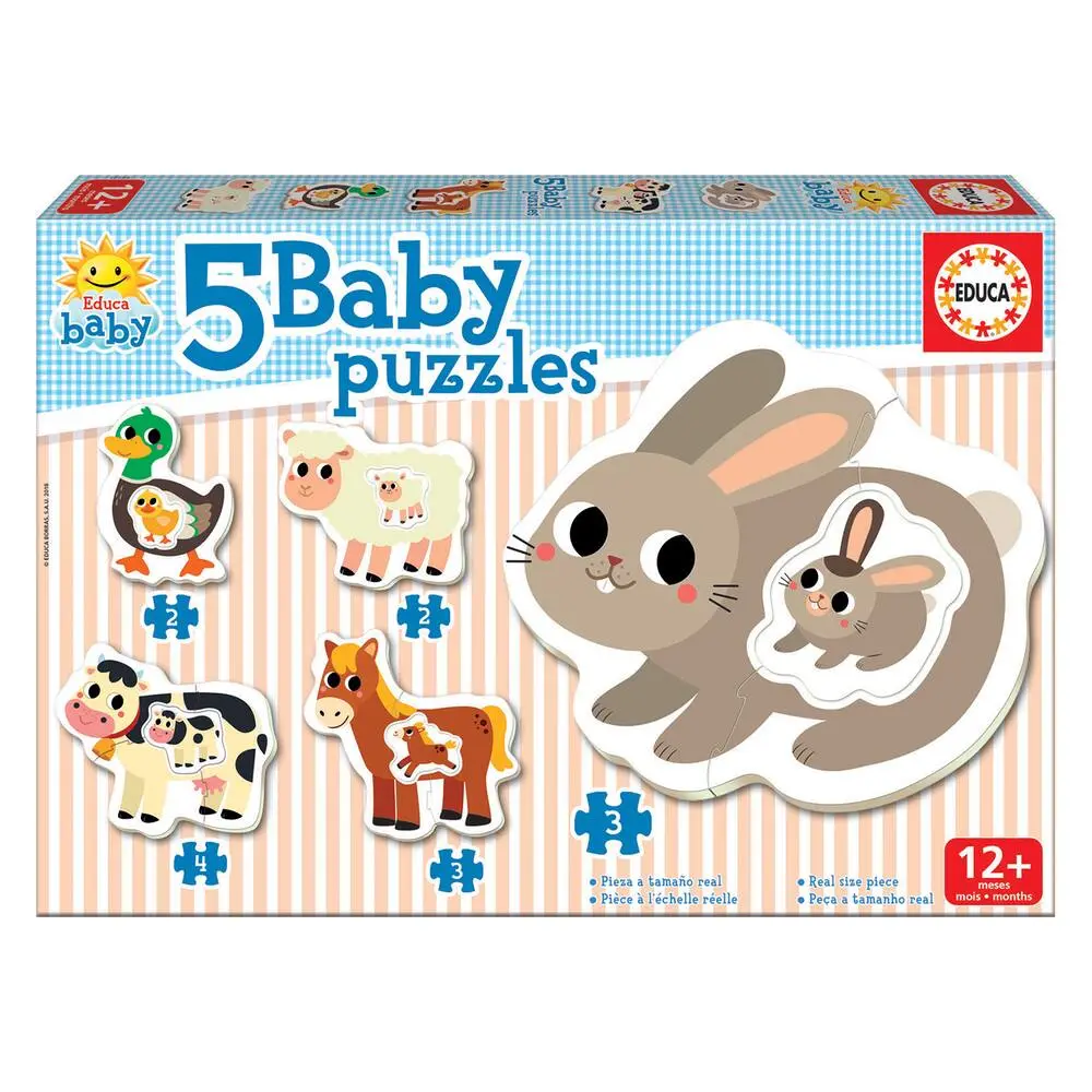 PUZZLE 12 MOIS LA FERME
