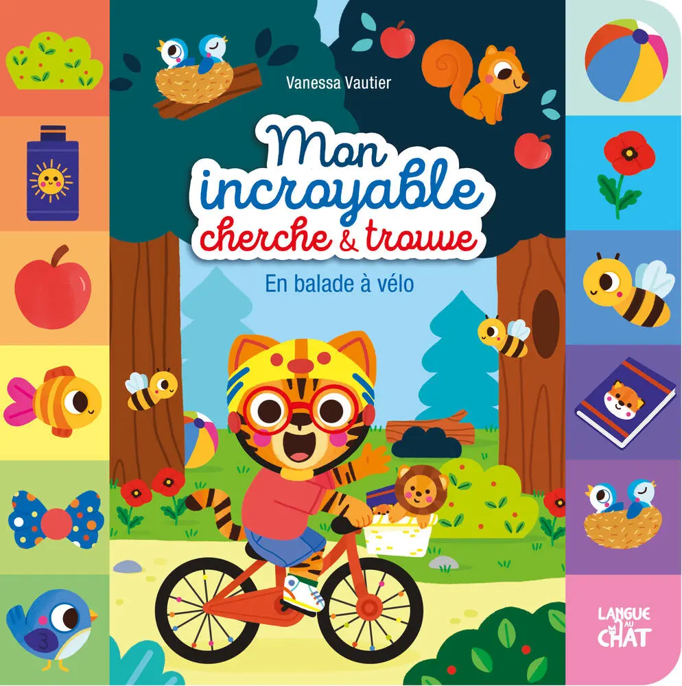 MON INCROYABLE CHERCHE ET TROUVE - EN BALADE A VELO - LANGUE DE CHAT ...
