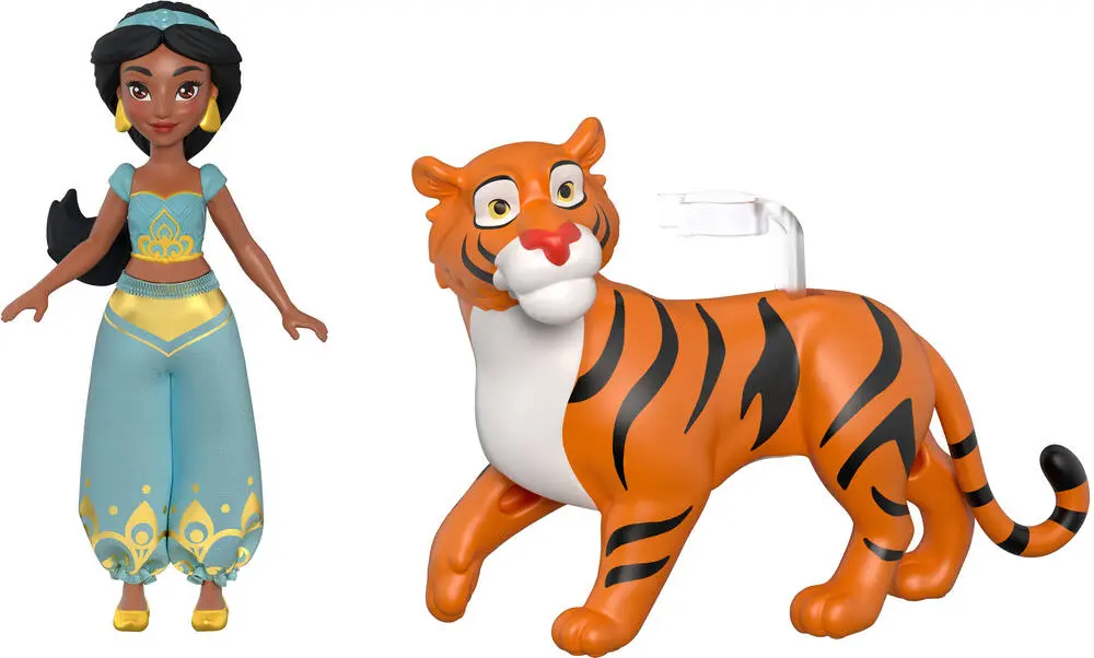 ALADIN - POUPEE JASMINE ET RAJAH 8,6 CM