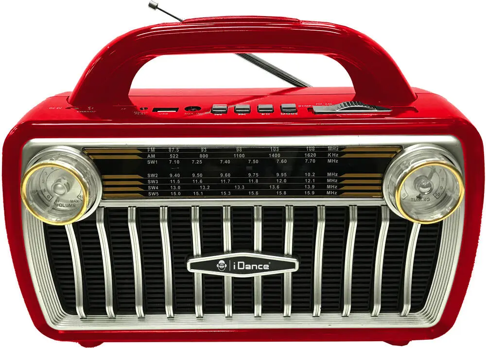 VINTAGE 100 ENCEINTE BLUETOOTH RADIO FM