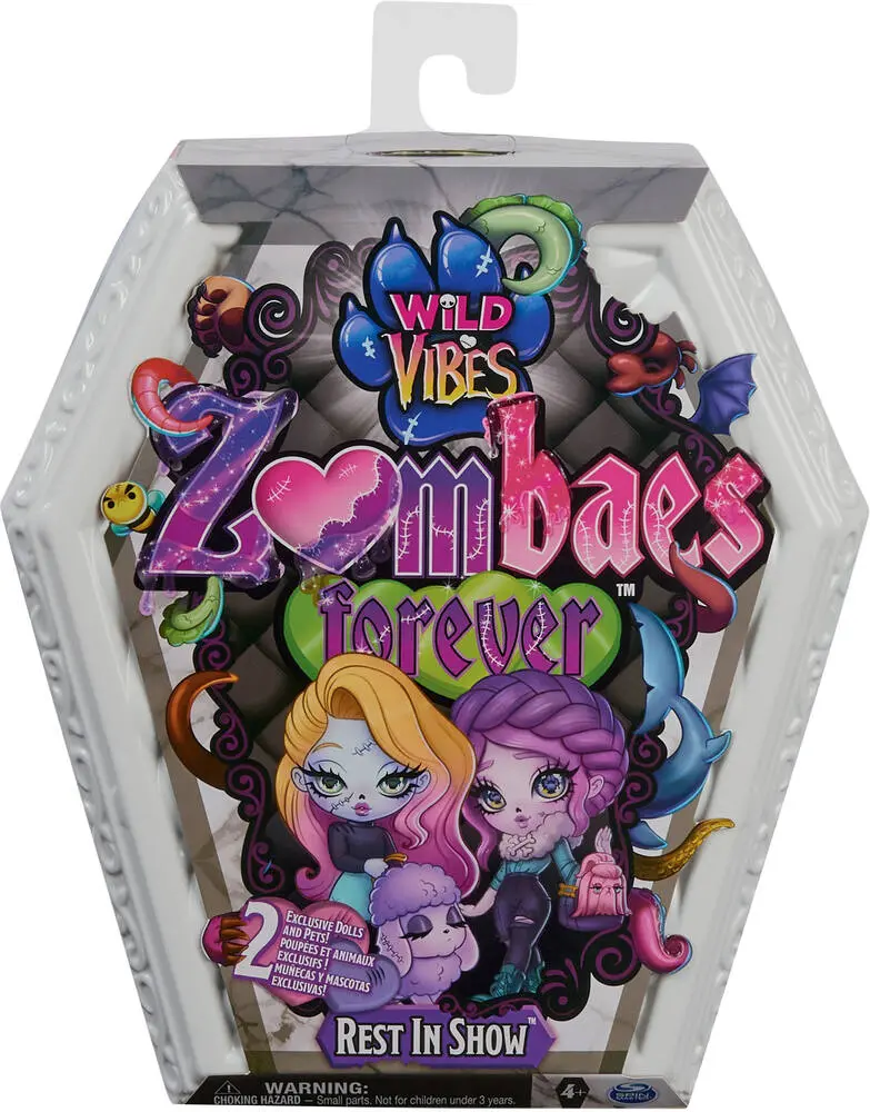 ZOMBAES - PACK DE 2 POUPEES WILD VIBES REST IN SHOW