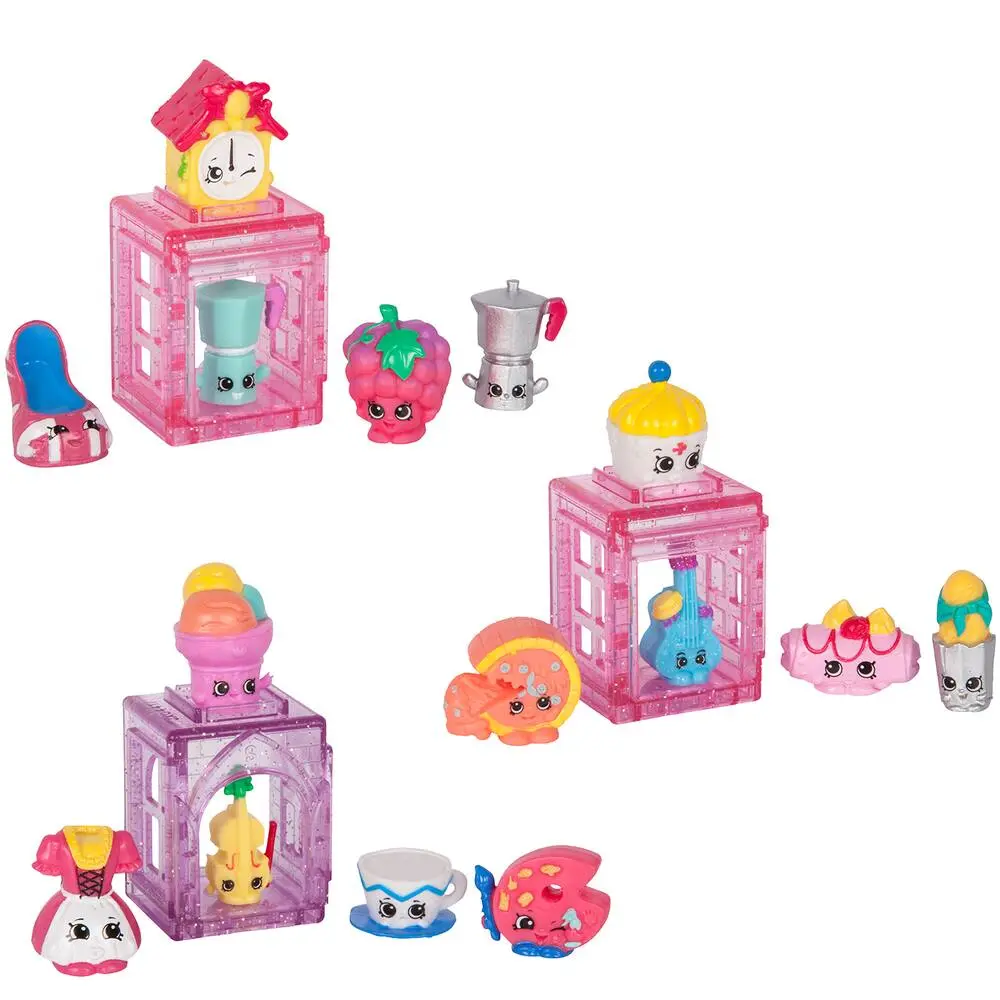 5 FIGURINE SHOPKINS + 1 LOFT