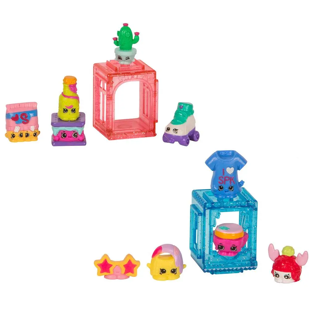 5 FIGURINES SHOPKINS + 1 LOFT
