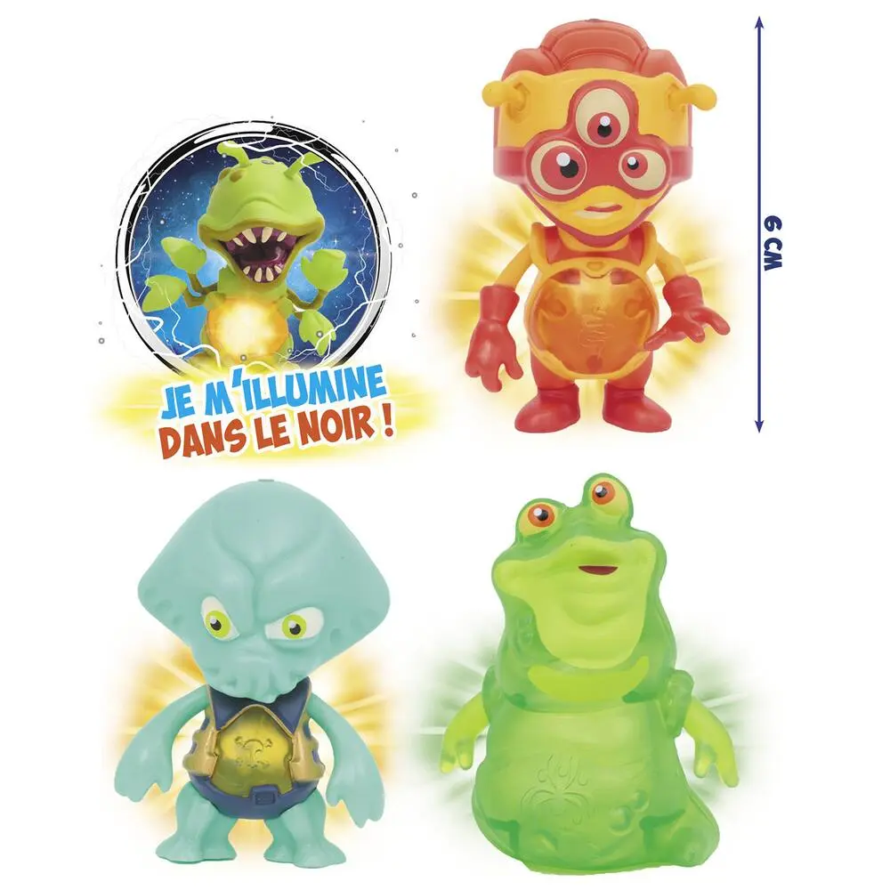 3 FIGURINES EXOGINI