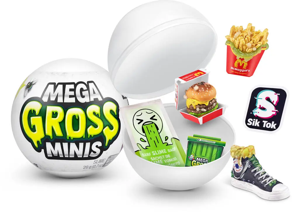 5 SURPRISE -  MEGA GROSS MINIS CAPSULE SURPRISE