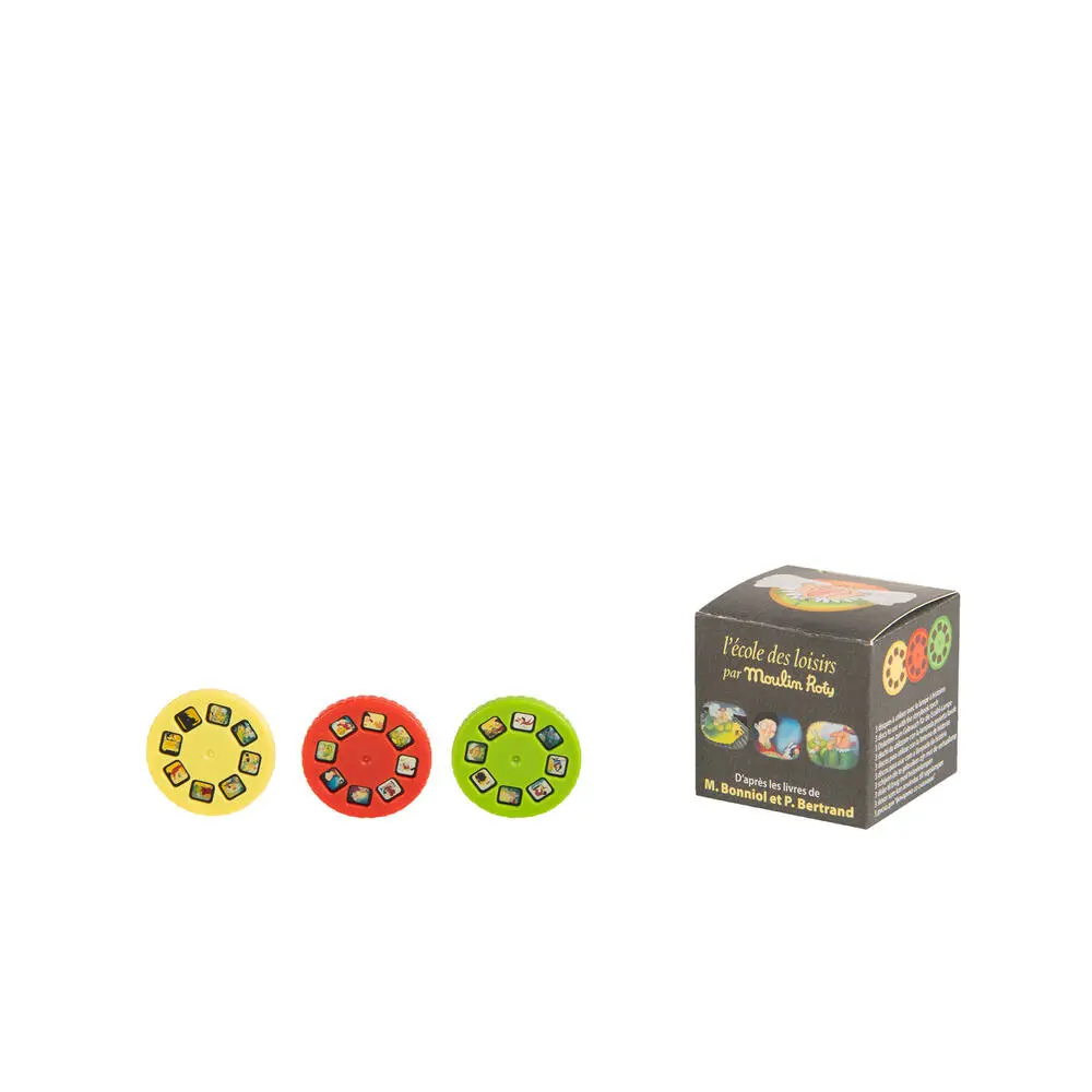 3 DISQUES POUR LAMPE CORNEBIDOUILLE ECOLE DES LOISIRS