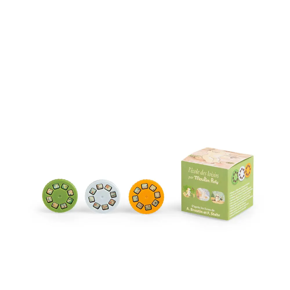3 DISQUES POUR LAMPE CALINOURS ECOLE DES LOISIRS