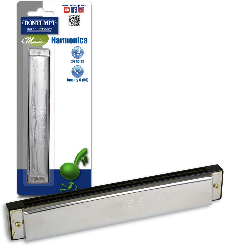 HARMONICA METAL 24 NOTES