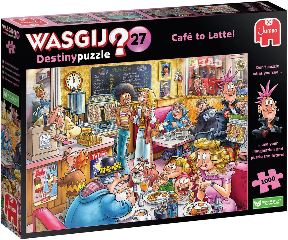 1000 - WASGIJ DESTINY 27 - LE CAFE