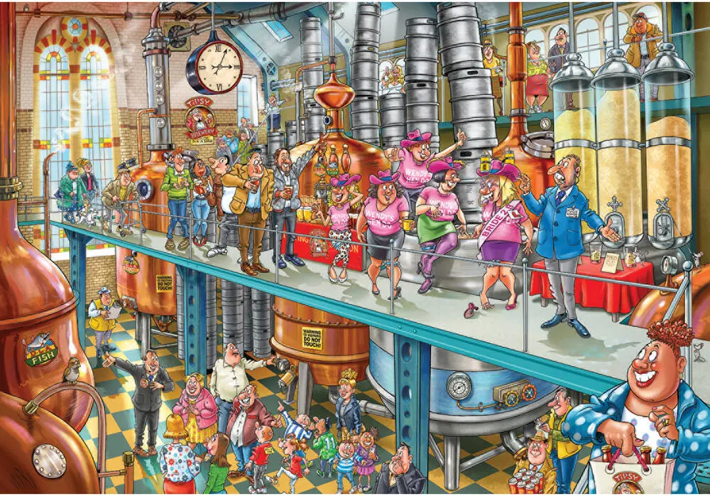 1000 - WASGIJ MYSTERY 21 TROUBLE BREWING!