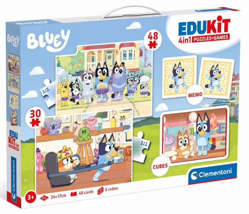 BLUEY - EDUKIT 4 EN 1 - JouéClub