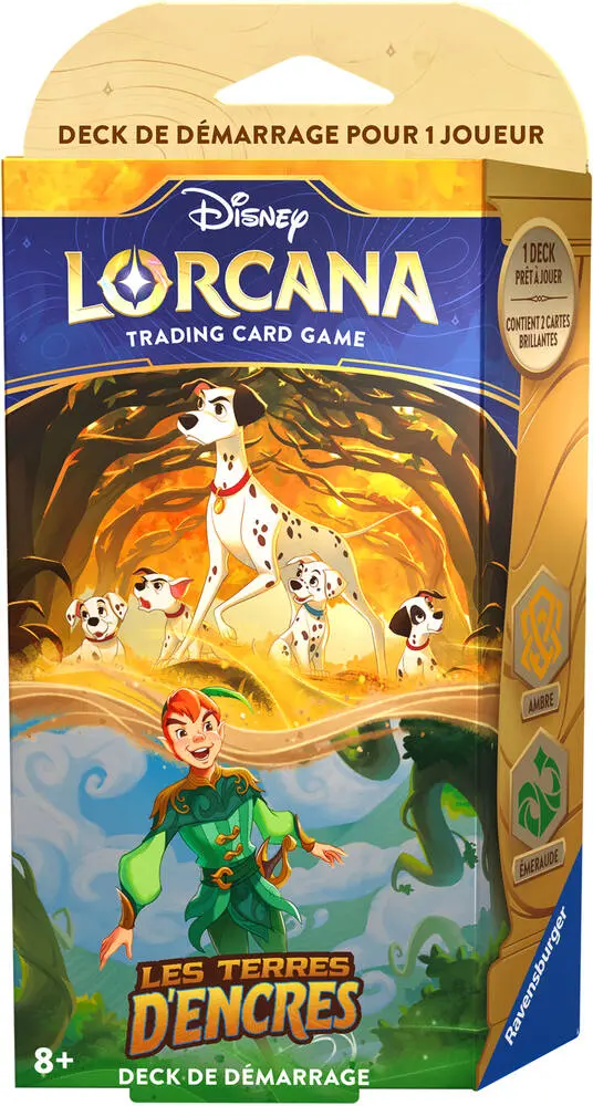 DISNEY LORCANA  SAISON 3 - STARTER AMBRE EMEURAUDE