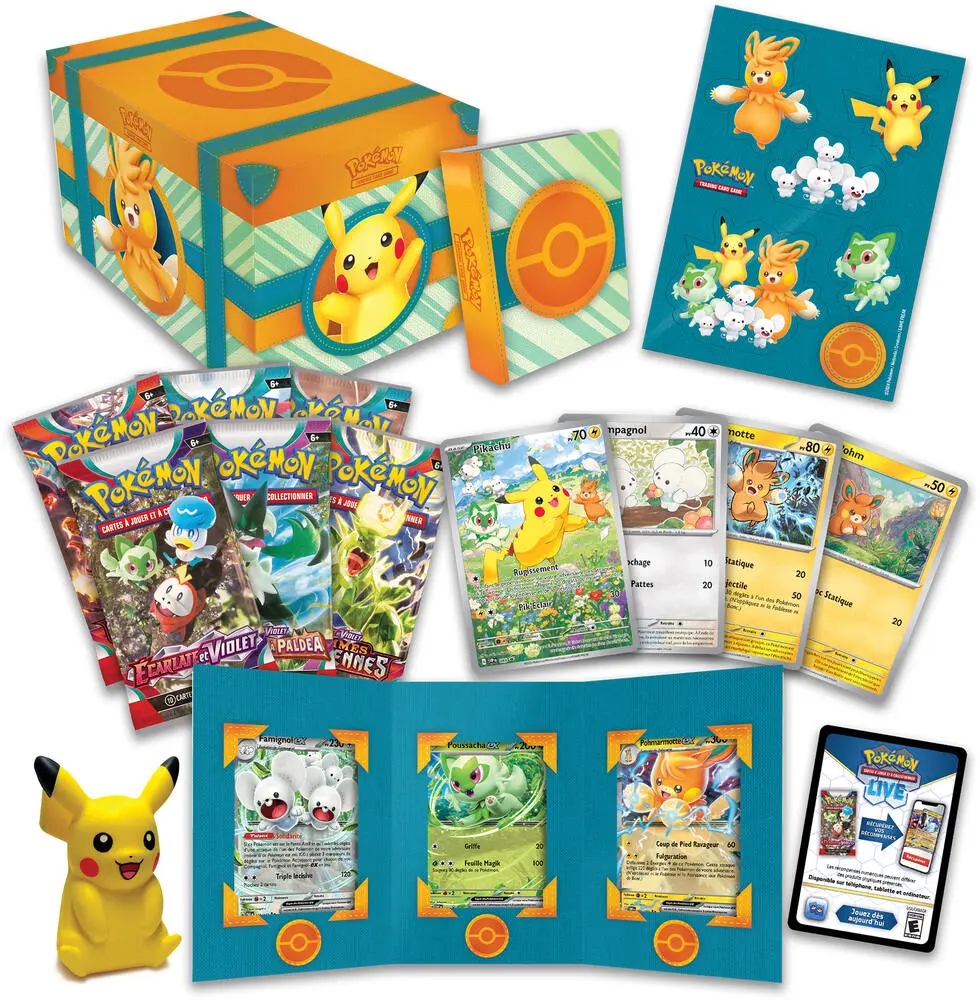 POKEMON JCC - ECARLATE ET VIOLET - COFFRE AVENTURE A PALDEA