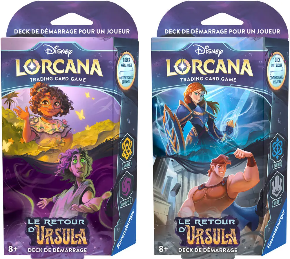 DISNEY LORCANA - DECKS DE DEMARRAGE