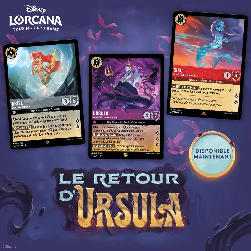 DISNEY LORCANA - DECKS DE DEMARRAGE