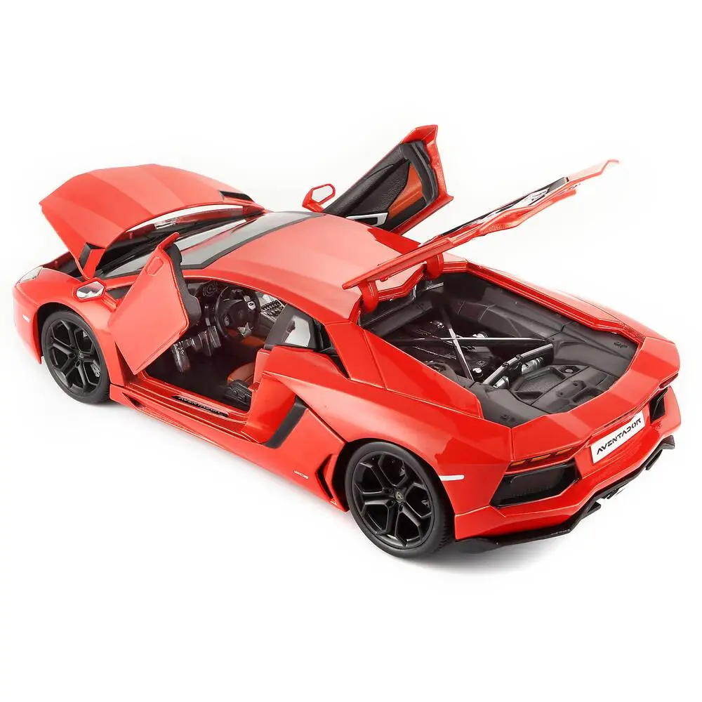 1:18 LAMBORGHINI AVENTADOR - ORANGE