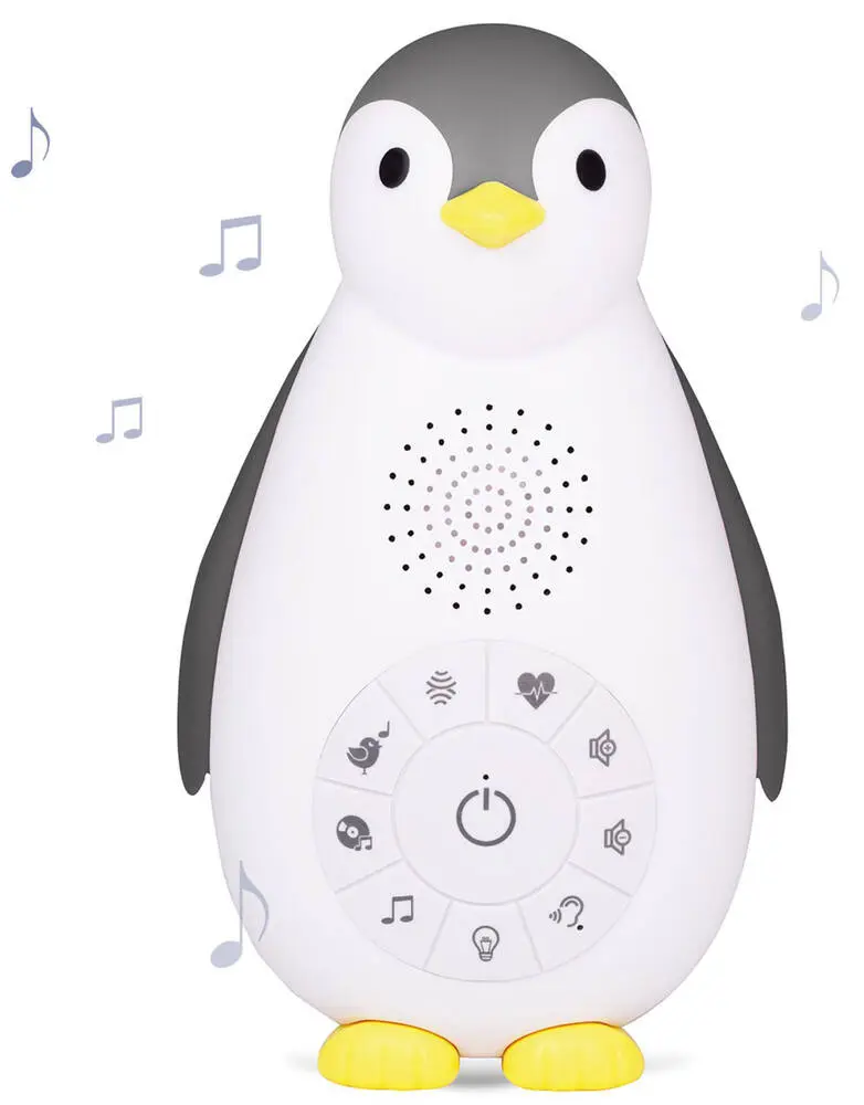 ZOE LE PINGOUIN - BOITE A MUSIQUE BLUETOOTH -GRIS