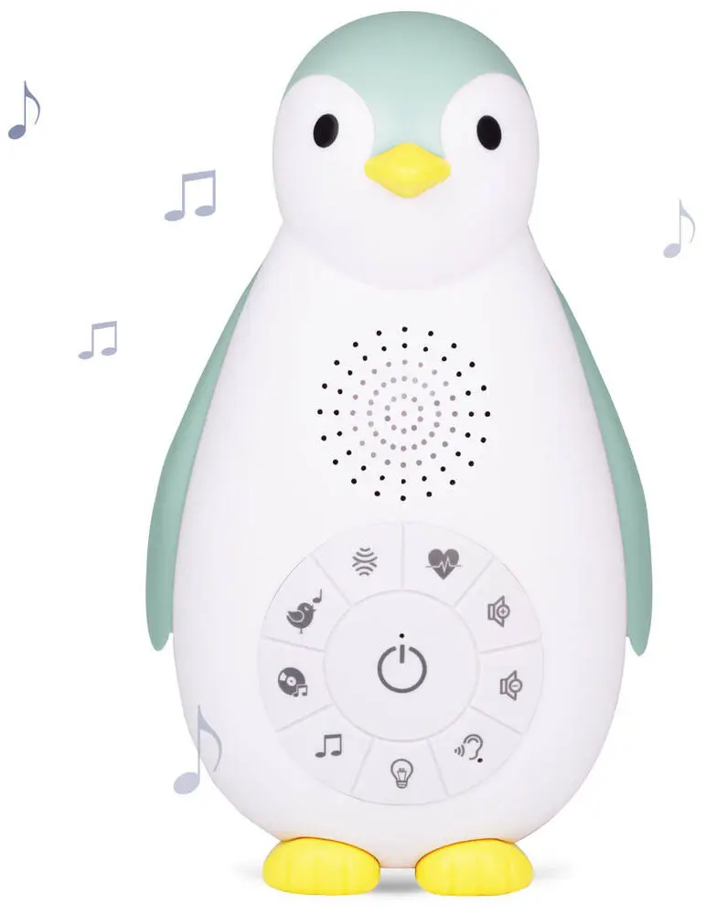 ZOE LE PINGOUIN - BOITE A MUSIQUE BLUETOOTH- BLEU
