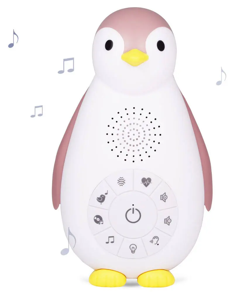 ZOE LE PINGOUIN - BOITE A MUSIQUE BLUETOOTH -ROSE