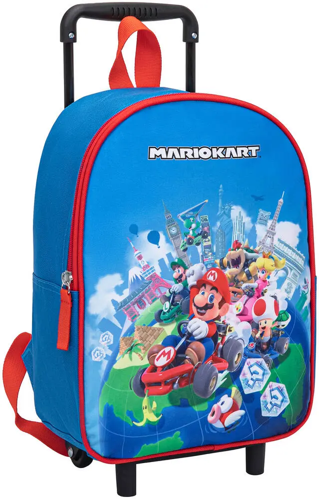 MARIO KART - SAC A DOS ROULETTE 32CM BLEU