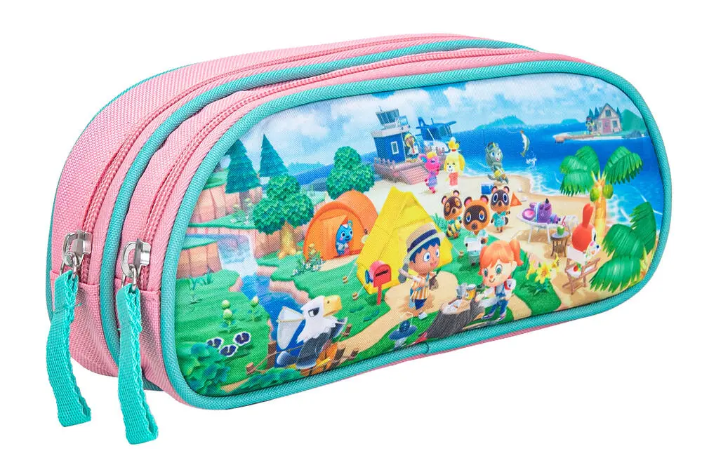 ANIMAL CROSSING - TROUSSE SCOLAIRE 2 COMPARTIMENTS