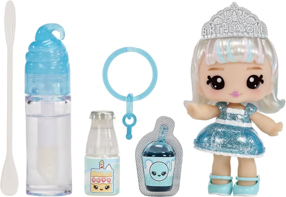 YUMMILAND - POUPEE CALLIE GATEAU D'ANNIVERSAIRE ET GLOSS