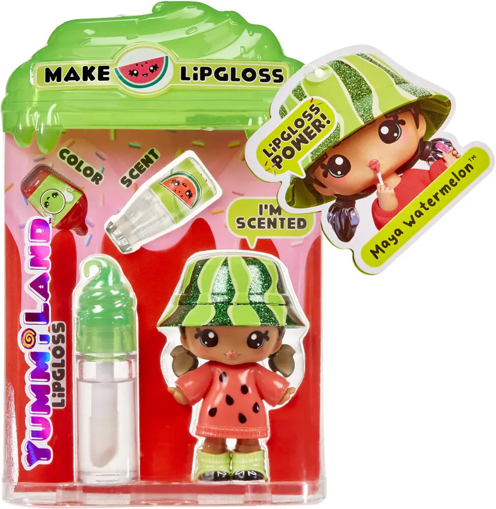 YUMMILAND - POUPEE MAYA PASTEQUE ET GLOSS