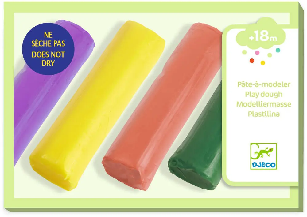 4 ROULEAUX DE PATE A MODELER NATURE