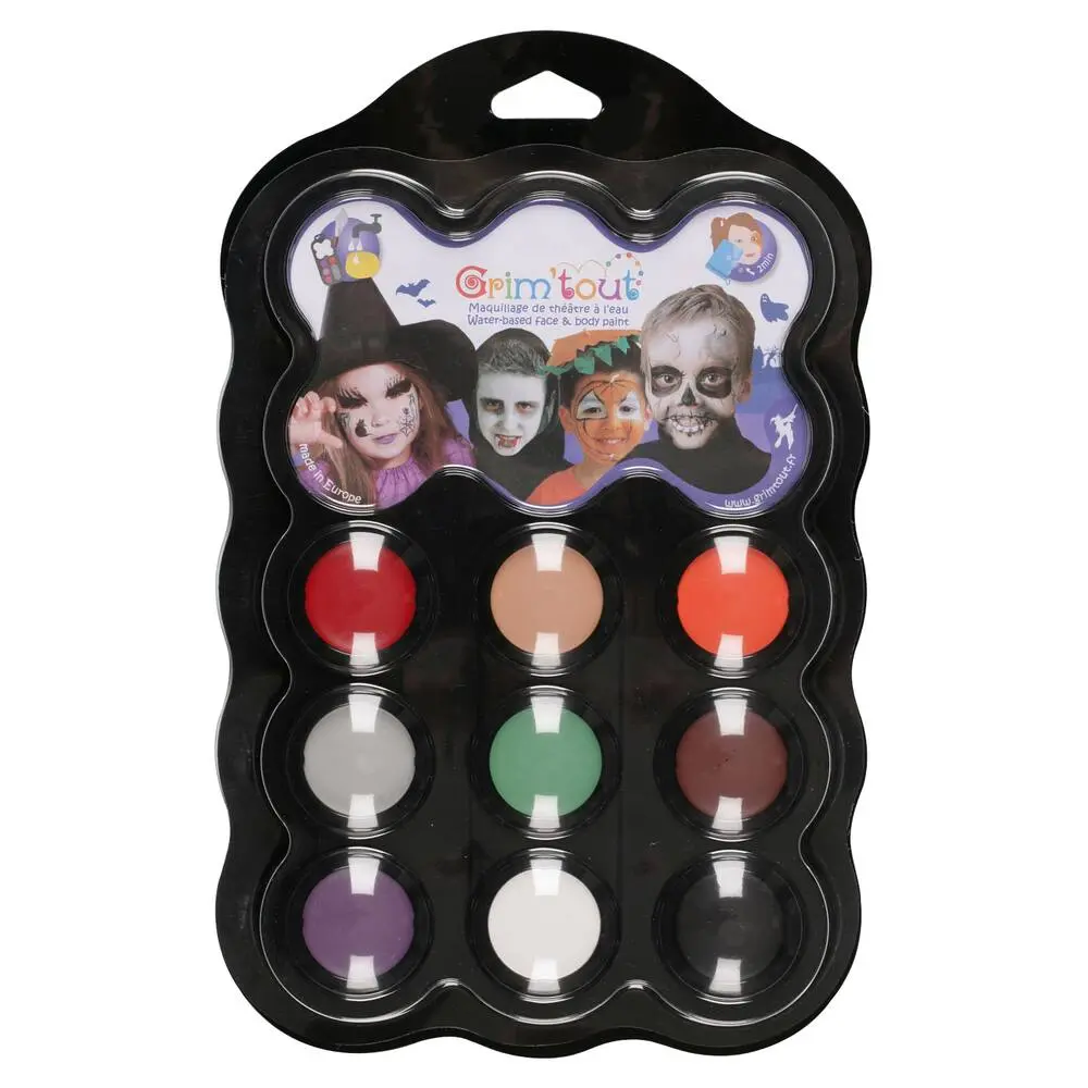 PALETTE GRIM'TOUT - 9 COULEURS - MALEFICE