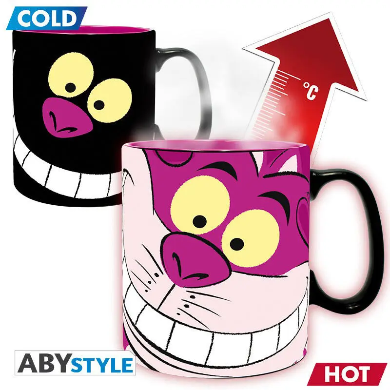 DISNEY  MUG HEAT CHANGE  460 ML  ALICE CHESHIRE