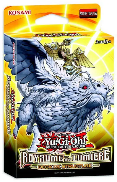 YU GI OH ! JCC  DECK STRUCTURE ROYAUME DE LUMIERE II  FR 06-06