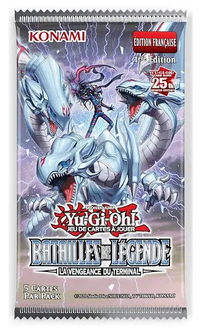 YU GI OH ! JCC  BOOSTER BOL TERMINAL REVENGE FR BLISTER 20-06