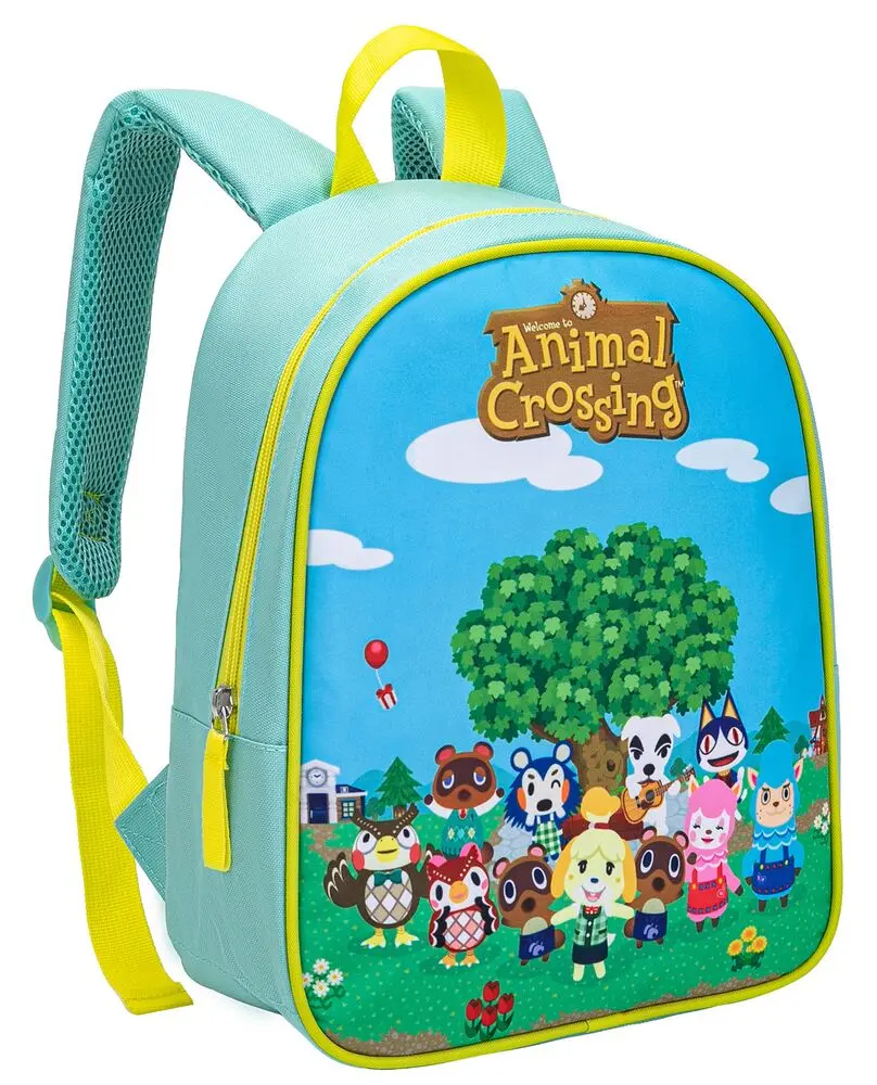 ANIMAL CROSSING  - SAC A DOS 32CM BLEU