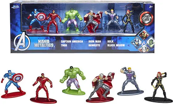 JADA DIORAMA AVENGERS 6 PIECES