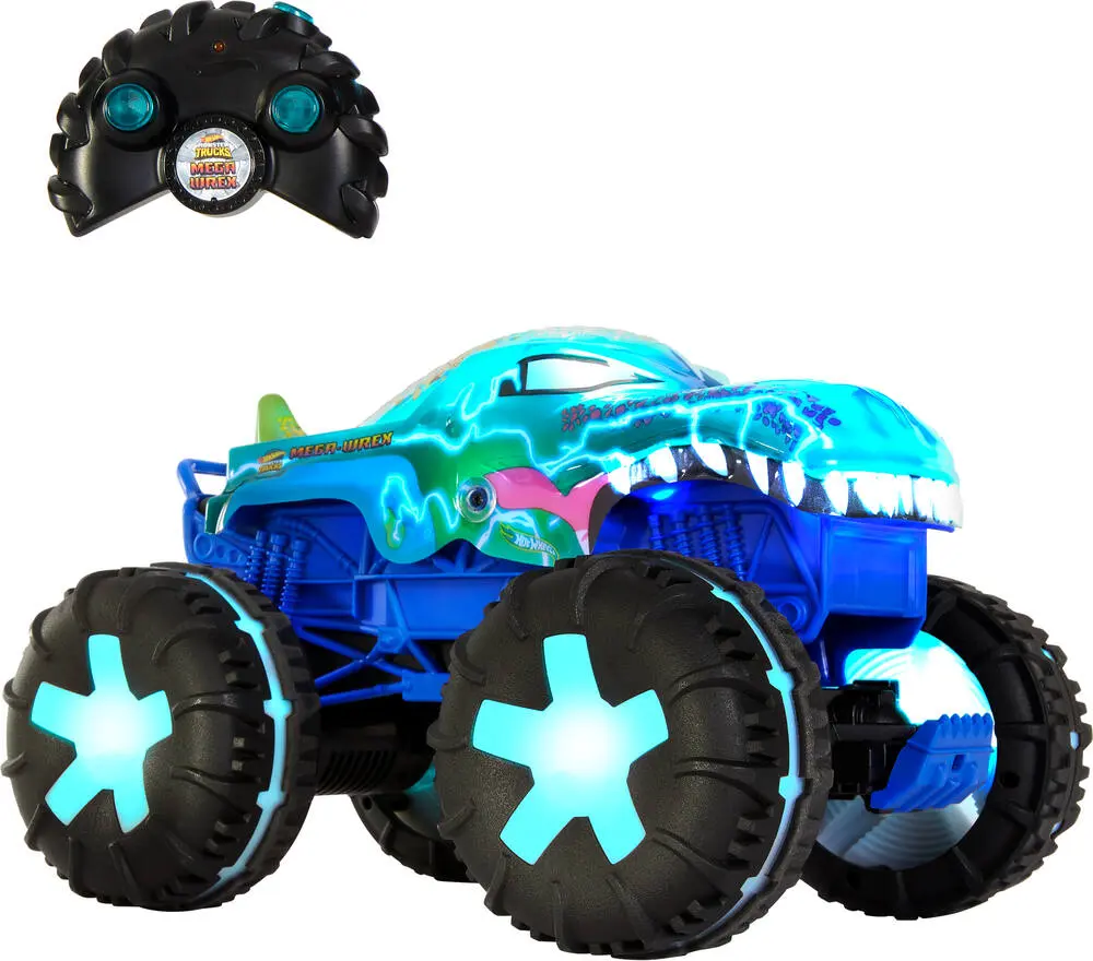 HOT WHEELS - VEHICULE RADIOCOMMANDE MEGA WREX 1/15