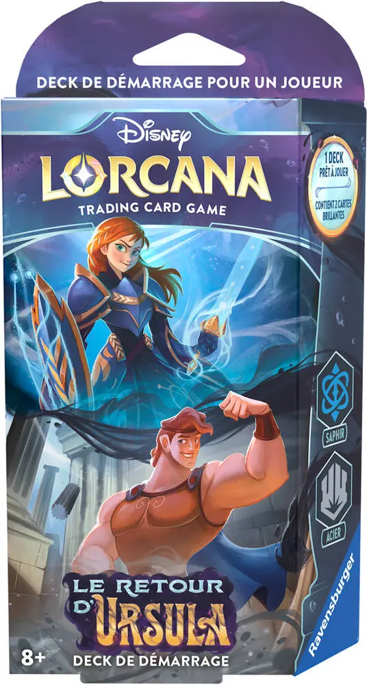 DISNEY LORCANA S4 - STARTER B SAPHIR ACIER 