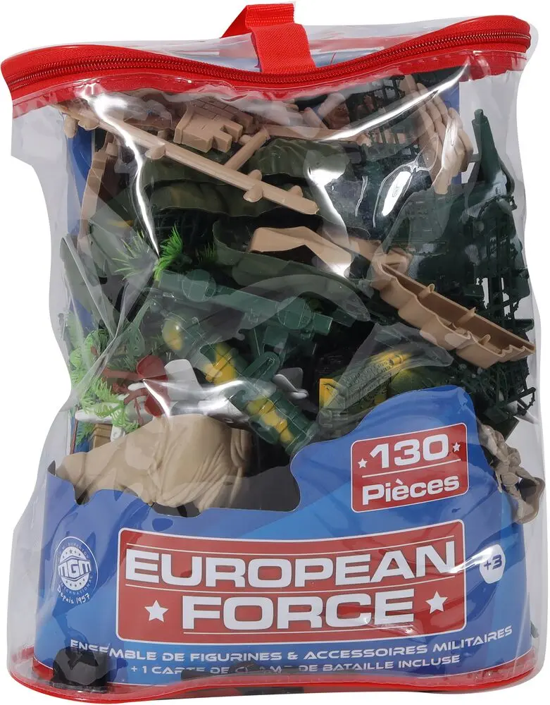 130 PIECES SOLDATS - ENSEMBLE DE FIGURINES MILITAIRES - VEHICULES ET ACCESOIRES